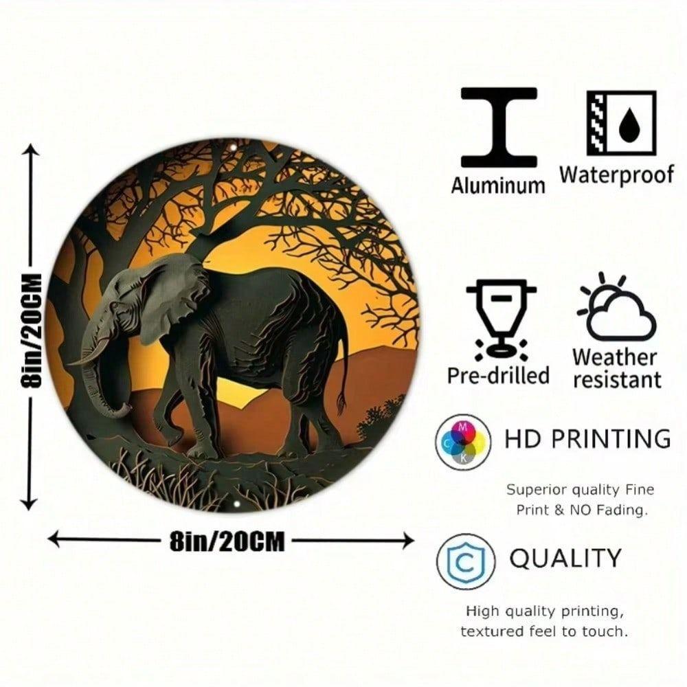 Retro Metal Tin Sign 20x20cm Vintage Home Wall Decor