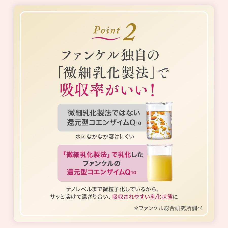 3er-Pack Set FANCL Coenzym Q10 Nahrungsergänzungsmittel s2096