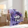 1pc Kuromi Cute Cartoon Character Home Decor Blanket - Seasonal universal cozy washable gift for all ages, perfect for all families, multipl