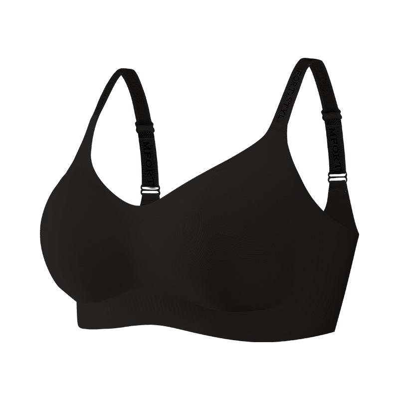 Anti-gravity lift women's underwear, letter shoulder straps, seamless underwear women's small breasts gather and close sub-breasts, bra, bra women