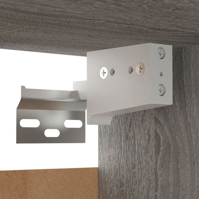 VidaXL Wall-mounted TV Cabinet Sonoma Grey 30.5x30x30 Cm 815138