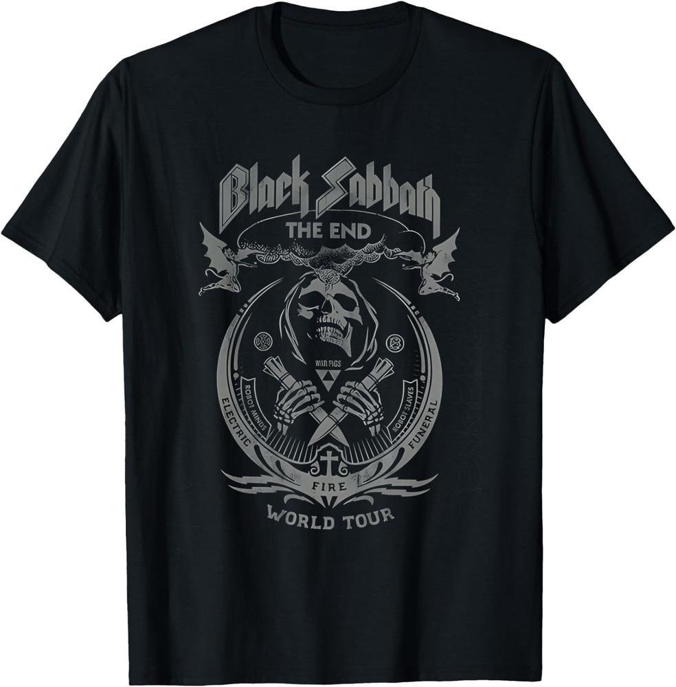 Black Sabbath Band T-Shirt, The End Word Tour Shirt, Gift for Fans Unisex T-Shirt