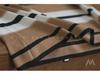 Women's 2025 Summer Striped Horse & Carriage Knit T-Shirt - Light Luxury, Slim Fit, Short-Sleeve, Round Neck