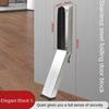 1 Pc Safety Door Stopper Stainless Steel Strong Suction Wall Protectors Hidden Mute Anti Collision Floor Holder for Home Hotel