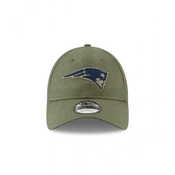 NFL Cap - New Era - New England Patriots - 9Twenty - Salute To Service - Grün