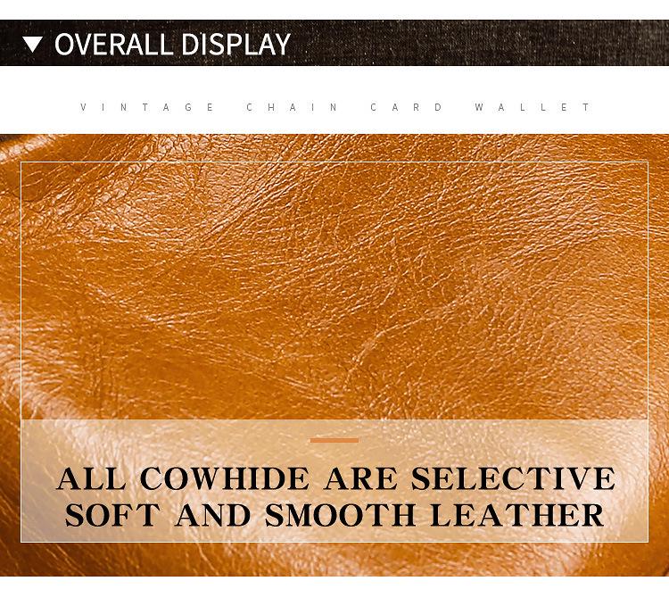 Trifold Retro RFID Leather Wallet for Men - Short Anti-Theft with Multiple Card Slots
