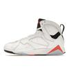 Air Jordan 7 Retro White Infrared Men Sneakers Crimson Black CU9307-160