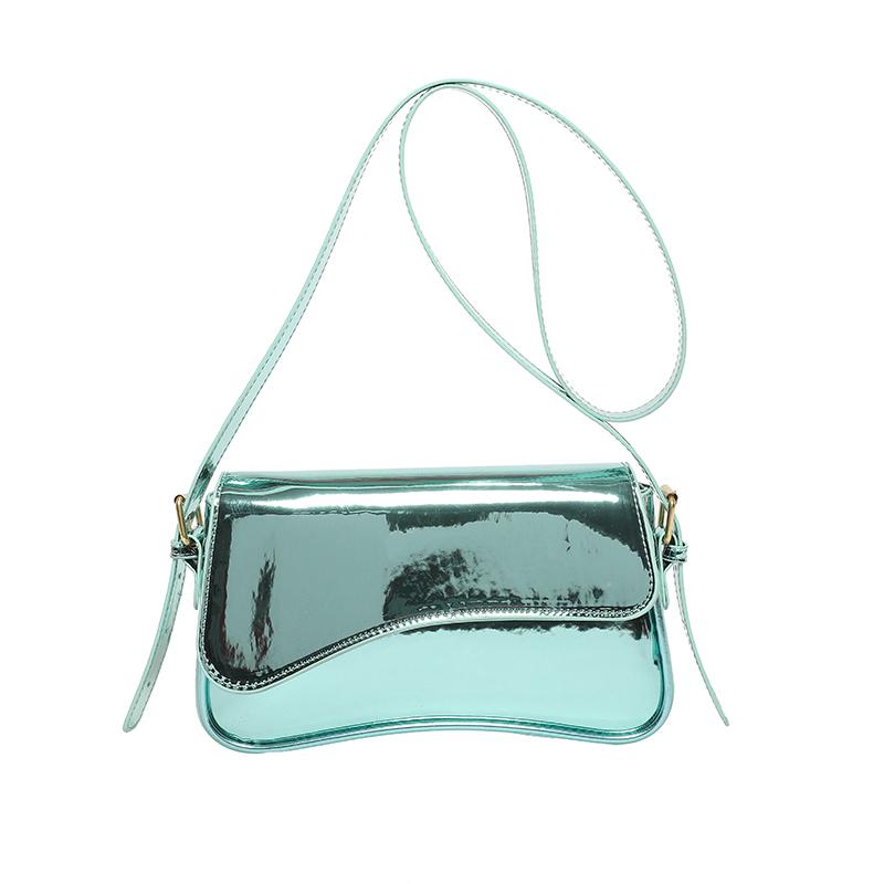 Luxury PU Leather Shoulder Bags Women  New Fashion High Quality French Women's Handbags Solid Designer Crossbody Bags