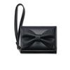 Fashion Wallets Girls Cute Bow Small Wallet Aesthetic Card Holder Classic Three Fold Purse For Women Student Simple Coin Pouch