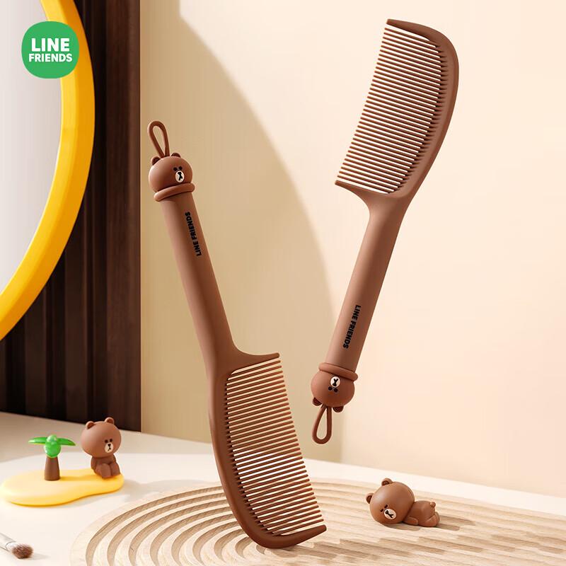 Brown Bear Straight Hair Detangling Comb