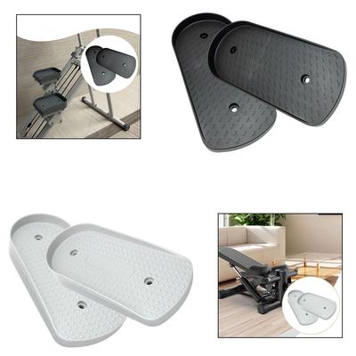 2Pcs Stair Stepper Pedal Parts Accessories Versatile Supplies Rowing Machine Pedals Fitness Equipment for Indoor Sports Exercise