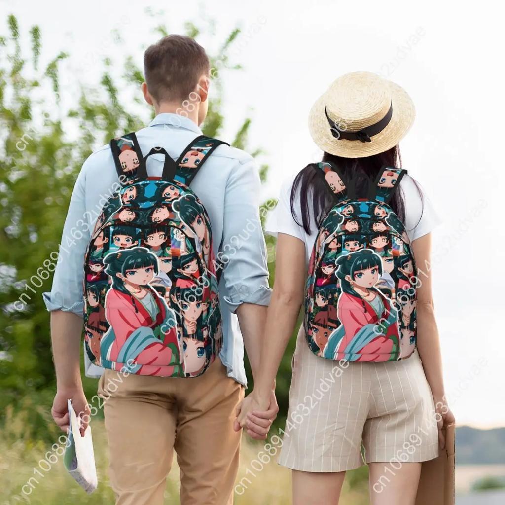 The Apothecary Diaries Maomao Fashion Backpack Gift High School Business Cartoon Anime Daypack for Men Women College Canvas Bags