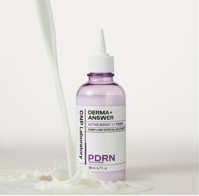 CNP Derma Answer Active Boost Tonikum (PDRN) 200 ml – Péče pro rozjasnění a hydrataci pleti