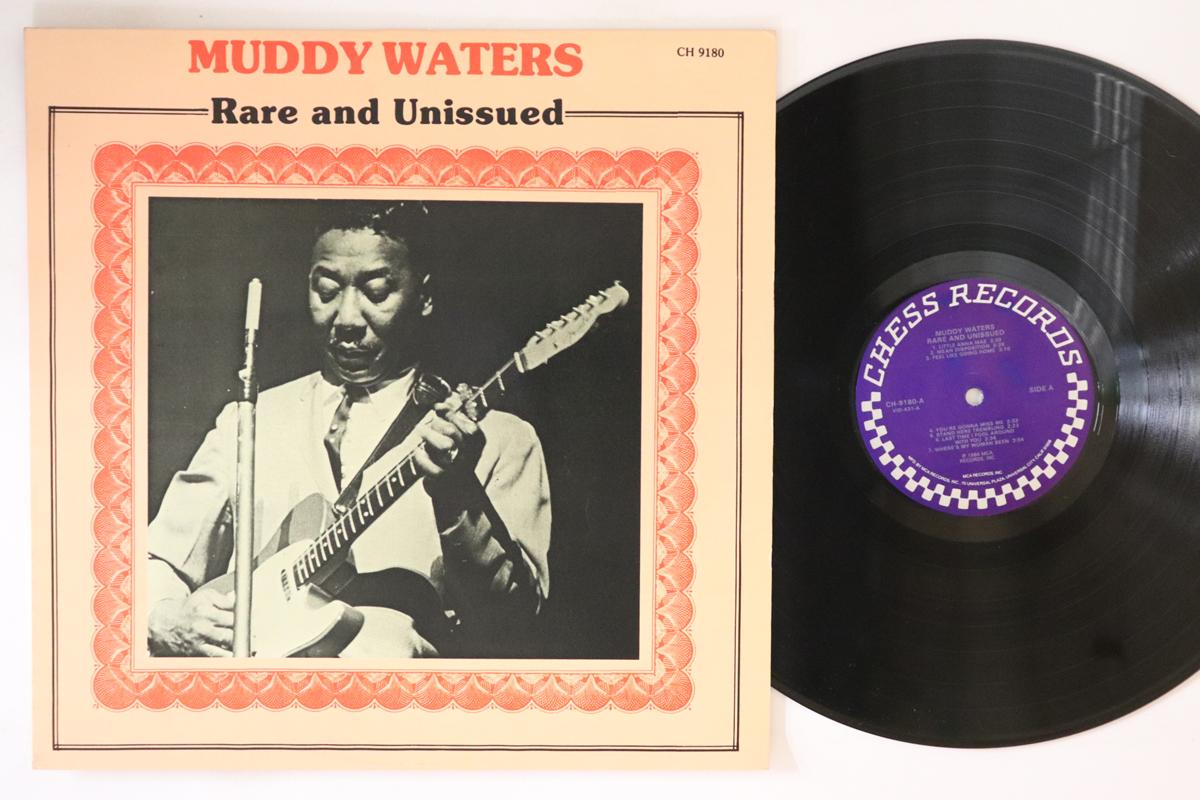 

LP Пластинка MUDDY WATERS Редкая И Неизданная CH9180 CHESS 1985 США Блюз Б/У