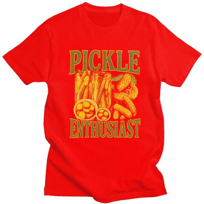 

Funny Pickle Meme Design Tshirt Unisex Short Sleeves Casual Humor Sarcastic Clothing Loose Oversized 100 Cotton Tee Tops S