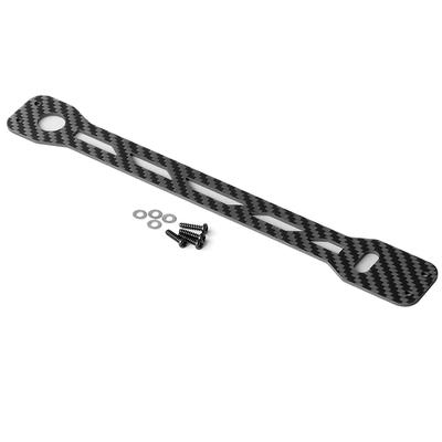 AXSPEED Carbon Fiber Battery Fixing Plate for Tamiya TT02 1/10 RC Drift Car Upgrade Parts