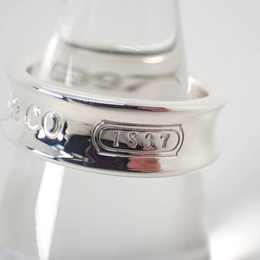 [Used] TIFFANY 925 1837 Ring / Size 14 / J11-2
