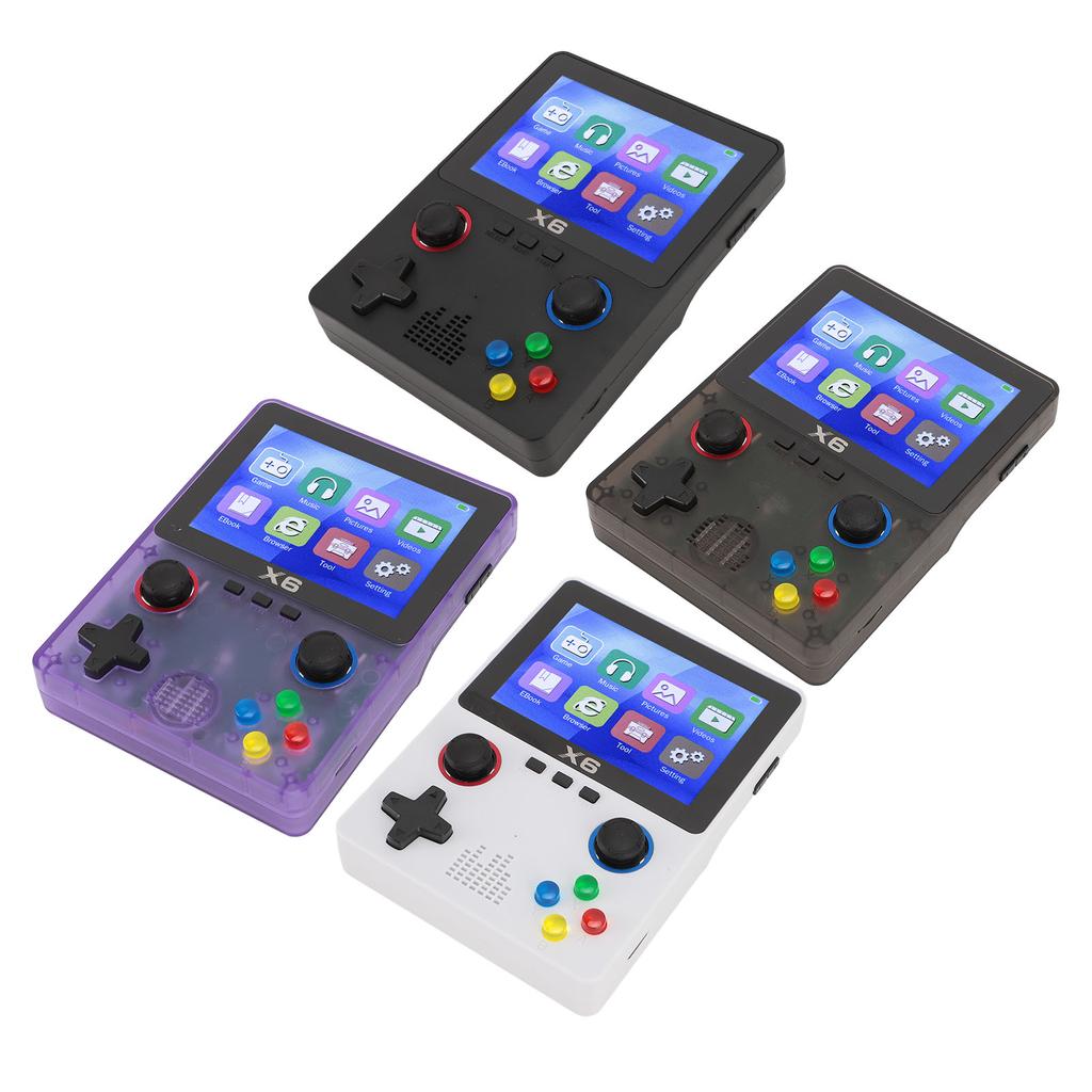 Handheld-Spielkonsole mit 32G-Speicherkarte Retro-Gaming-Konsole unterstützt 11 Emulatoren 3,5 Zoll IPS