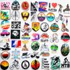 50 Stuks MTB Mountainbike Stickers Fietsstickers Racefiets