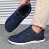 Men's Casual Shoes Mesh Breathable Lightweight Cushioning Shoes Lightweight Comfortable Non Slip Outdoor Training Walking Shoes