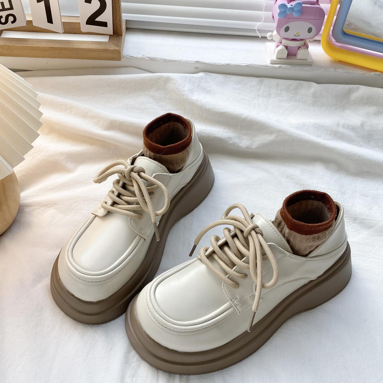 

Туфли на шнуровке в стиле Лолиты, женская обувь Мэри Джейн, школьная форма, студенческие туфли для женщин и девочек, с круглым носком, винтажные туфли в стиле Лолиты, Оксфорд 2024 35