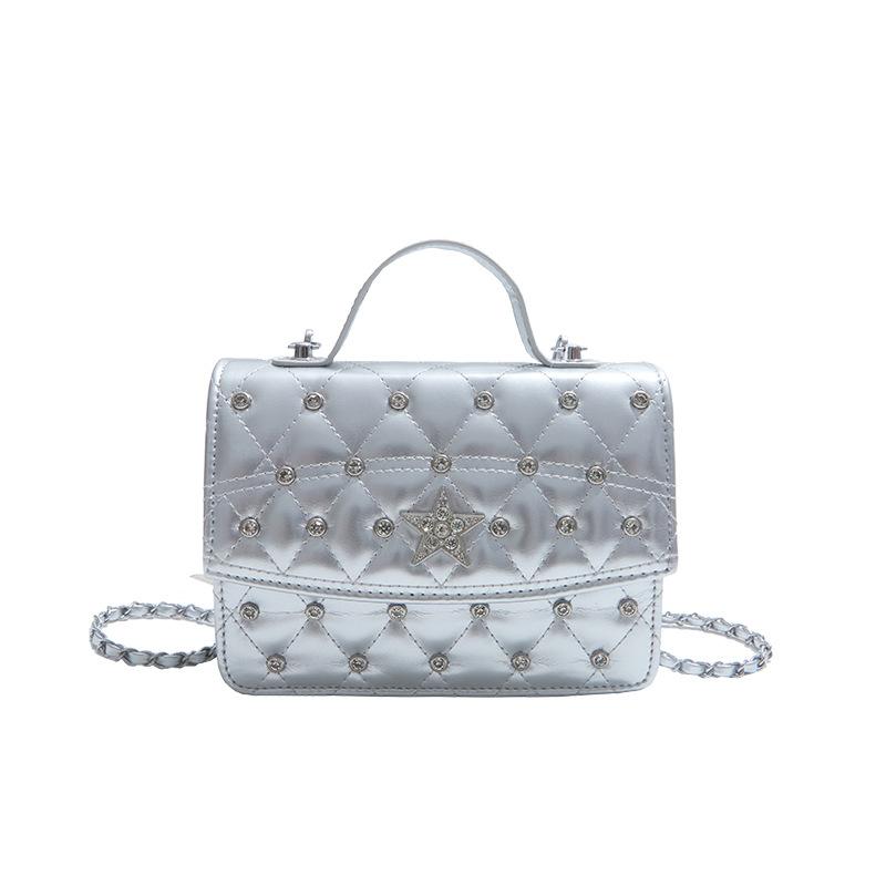 Premium Gypsy Small Square Bag Women's 2025 New Rhombus Mini Small Delicate One Shoulder Crossbody Backpack