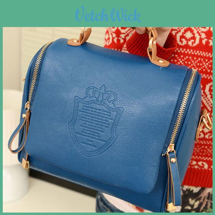 Elegant Lady Women Leather Shoulder Crossbody Bag Handbag For Everyday Style