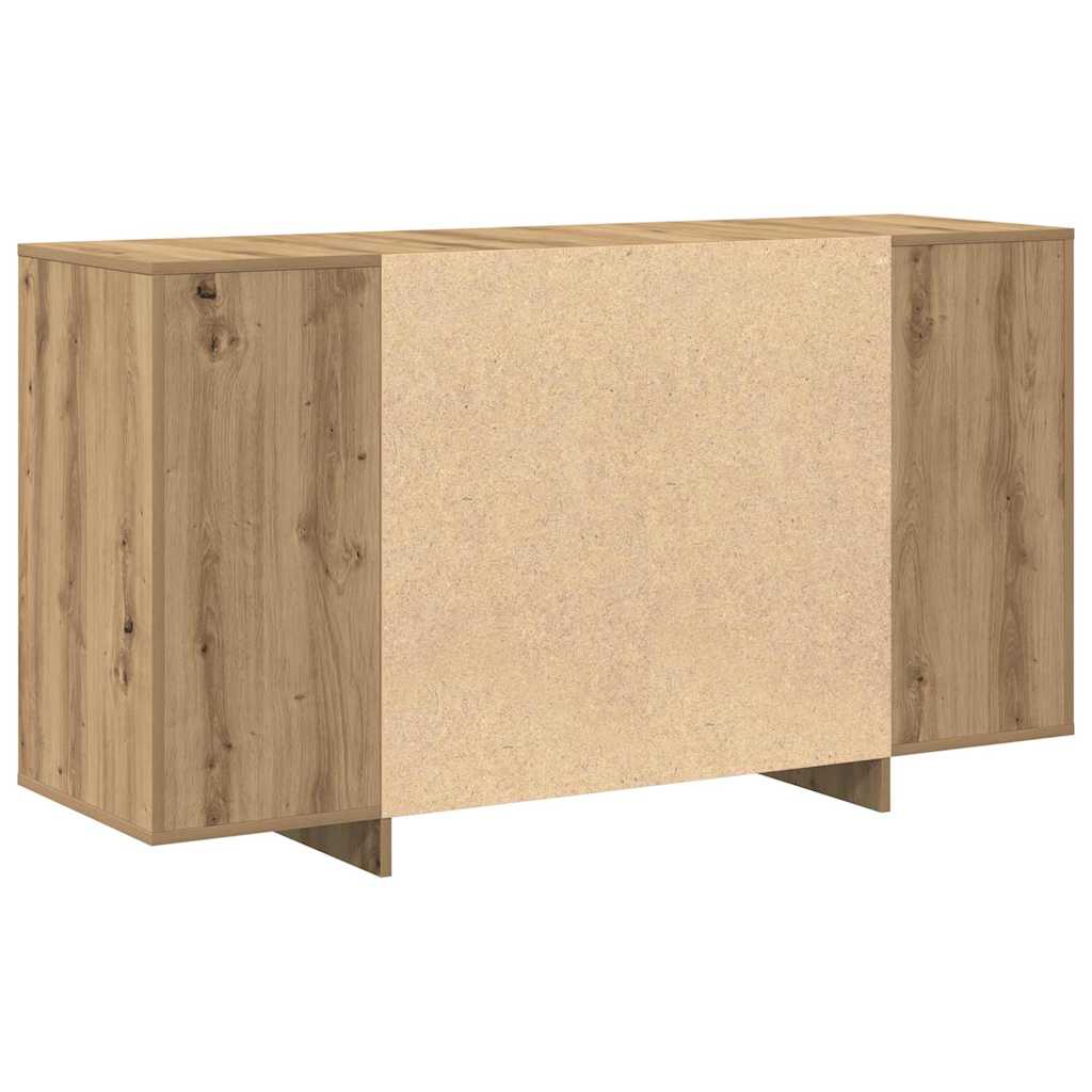 Artisan Oak Sideboard 135 x 41 x 75 cm Engineered Wood