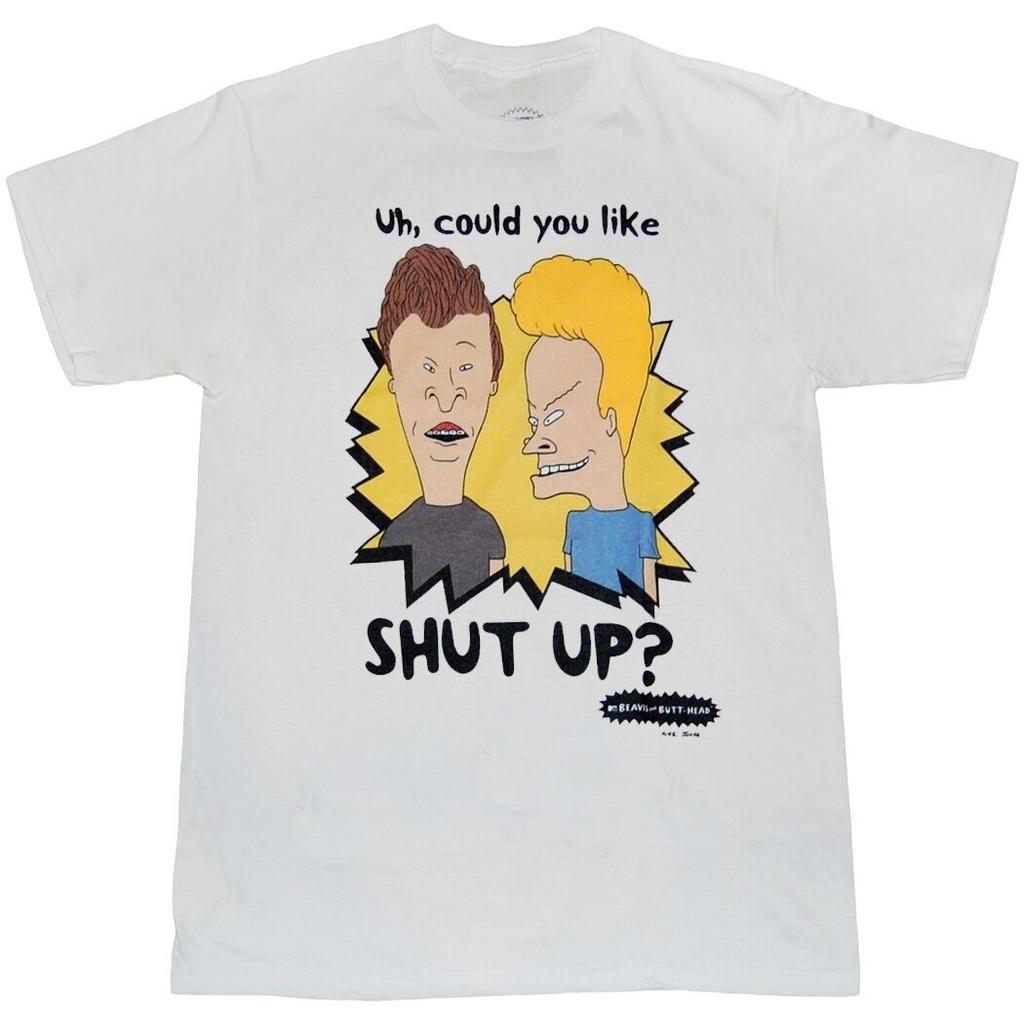 Unisex tričko Beavis And Butthead Shut Up