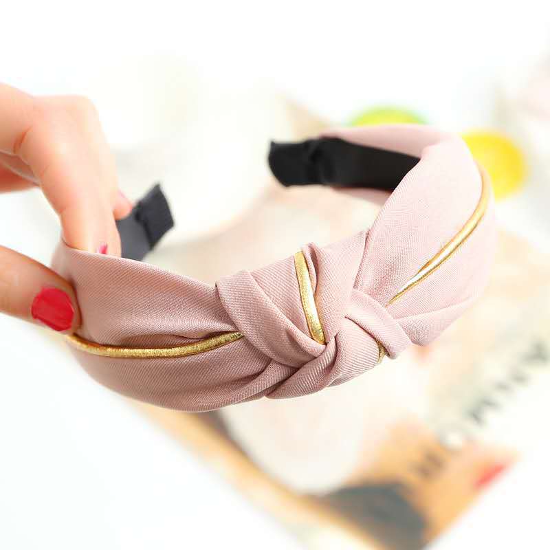 4 pieces fabric knotted hair bands