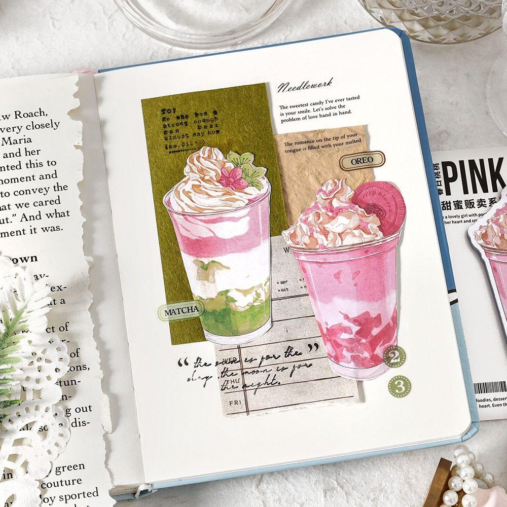 30Sheets Desserts Notepad Stationery Message Notes Cute Notebook