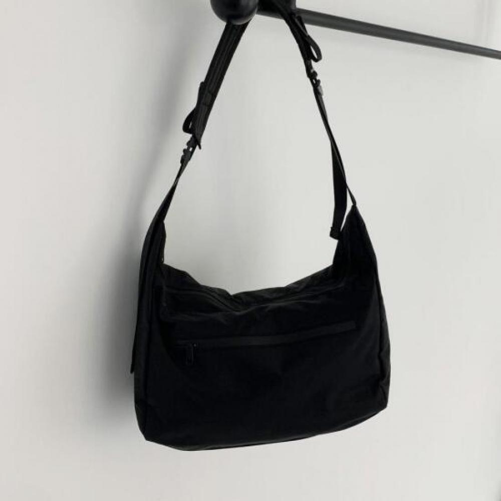 Open Run Women S meSSenger Bag canvaS croSSbody All Black Bobo Sang
