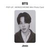 BTS SURGIR : TARJETA FOTOGRÁFICA MINI MONOCROMÁTICA Fotocarte Oficial