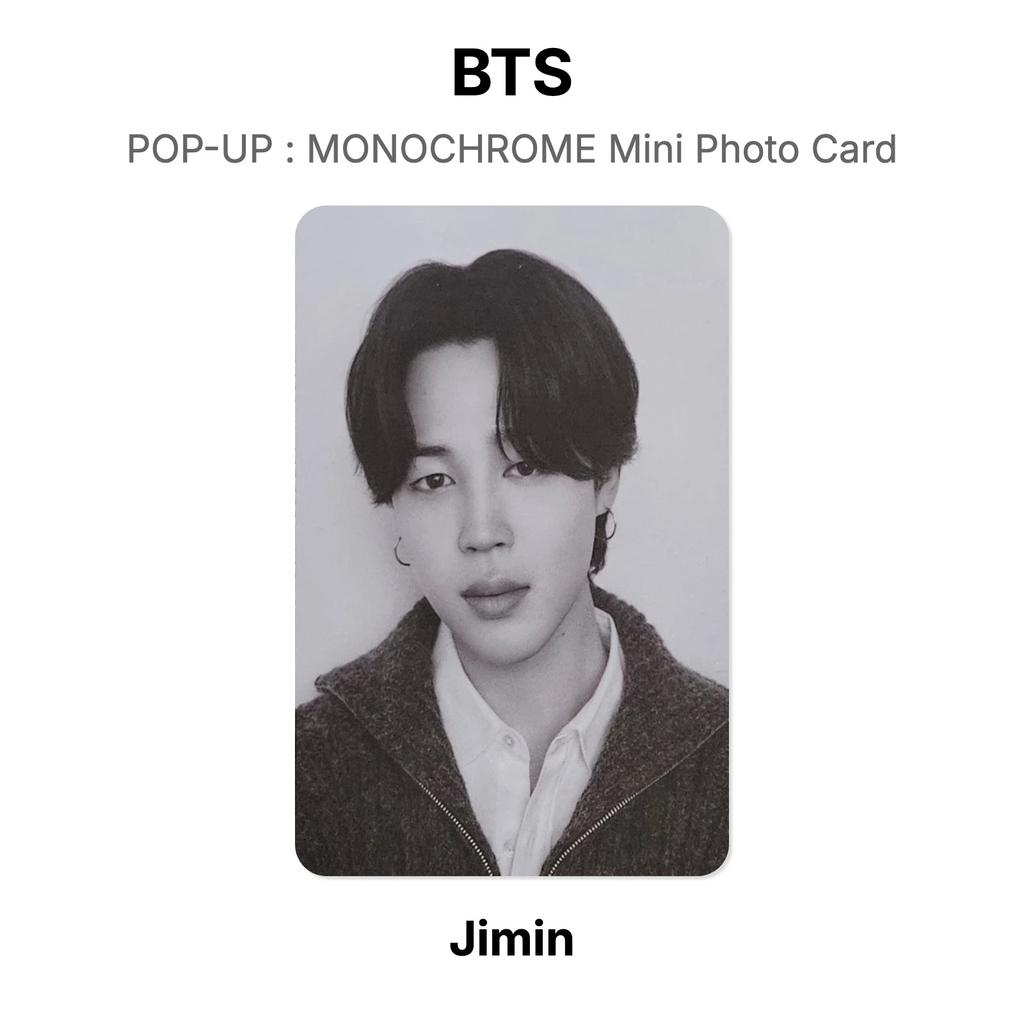 BTS SURGIR : TARJETA FOTOGRÁFICA MINI MONOCROMÁTICA Fotocarte Oficial