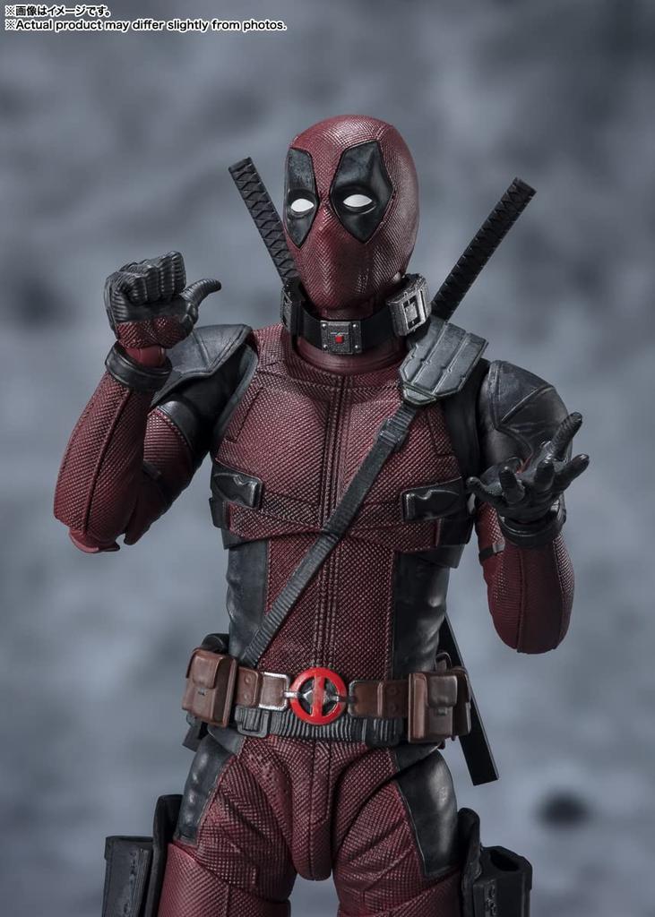 TAMASHII NATIONS Deadpool 155mm malovaná pohyblivá figurka SHFiguarts (DEADPOOL 2) Cca. ABS a PVC