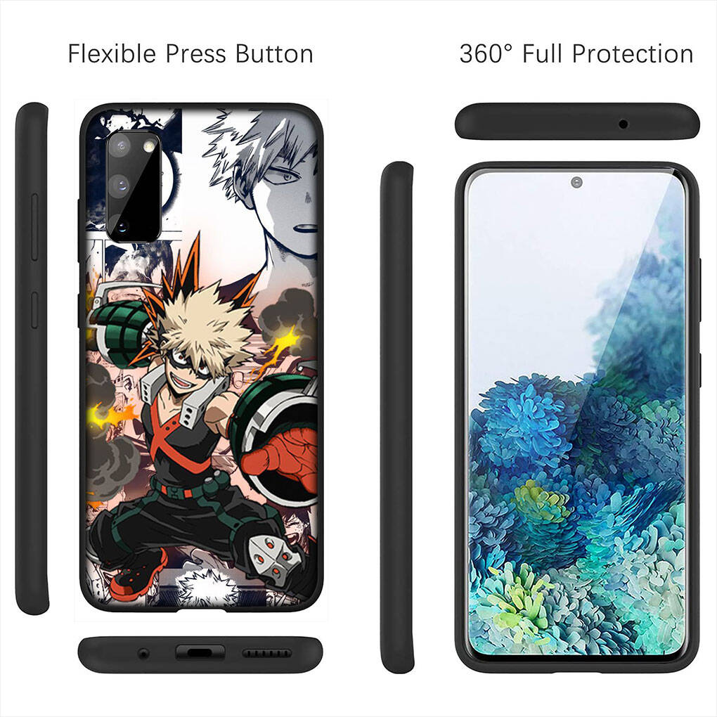 Für iPhone 17 16 15 Xiaomi Poco Redmi Note 14 13 12 11 Pro Max Samsung Galaxy S25 S24 S23 OPPO Huawei BNHA My Hero Academia Todoroki Shoto Handyhülle