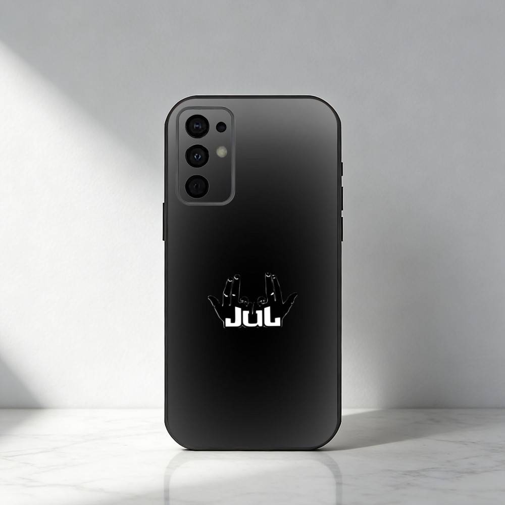 Rapper J-JuL Phone Case For Samsung S25,S24,S21,S22,S23,S30,Ultra,S20,Plus,Fe,Note,5G Black Cover