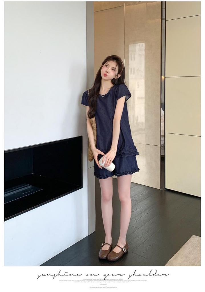 Plus Size Maternity Summer Outfit - 2026 Tencel Denim Set