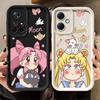 Phone Cover Case for Xiaomi Redmi Note 14 Pro Plus 13C 12s 14C A1 A2 A3 A4 Note 13 11s 12 11 10 12C Cartoon S-Sailors Moon