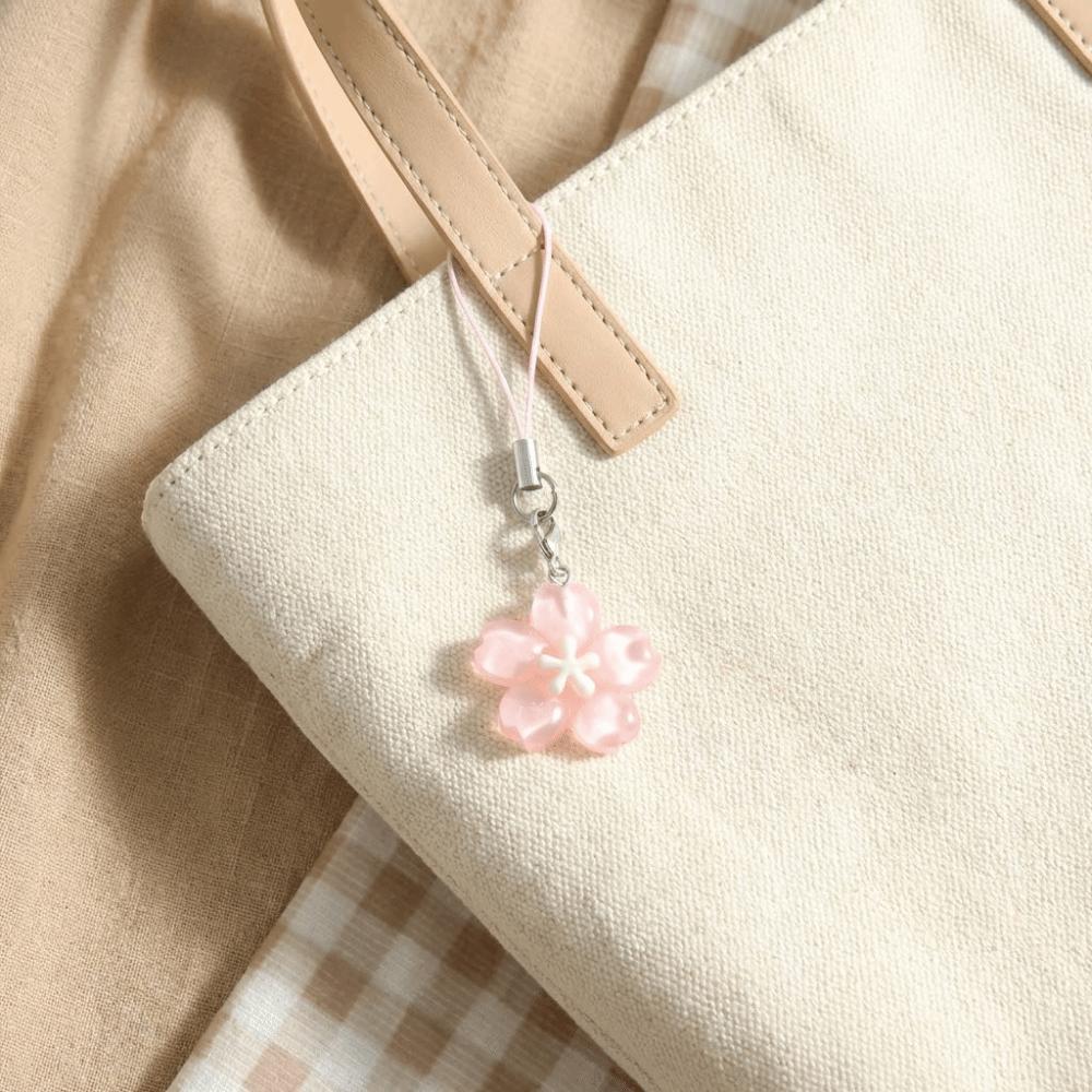 Transparent Transparent Bag Phone Chains Solid Color Kawaii Pendent Accessory Handbag Decoration