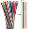 Disposable Drinking Straws Multicolor Plastic Pipes Cola Straws Bar Party Wedding Kitchen Pajitas Cocktail Straw Wholesale Tools