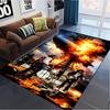 Led Zeppelin Carpet Rug for Living Room Bedroom Home Sofa Decoration,Kids Play Non-slip Floor Mat