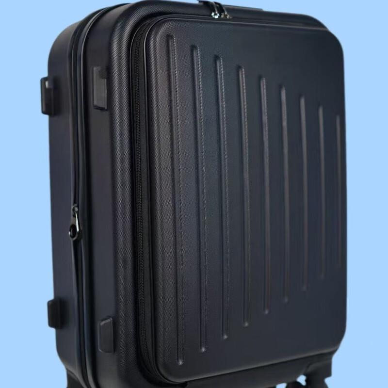 OEING Front Opening Laptop Carry-On Suitcase