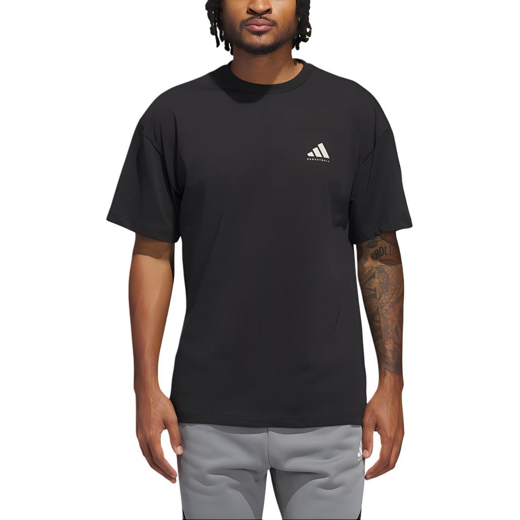 Adidas T Shirt Men's Black/Miracle Bauxite Brown JI7571