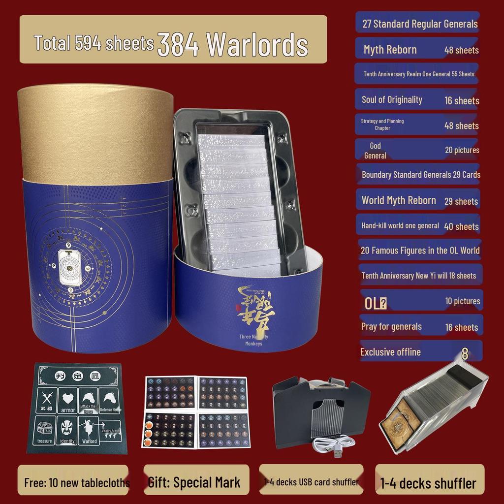 2025 Vollautomatische Poker-Mischmaschine - Texas Hold'em & Three Kingdoms Dealer-Mischer