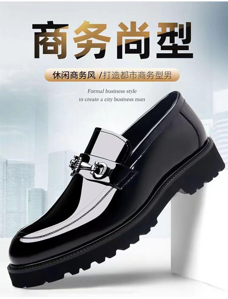 Velikost 47 48 pánské boty jarní mokasíny pánské business casual kožené boty nazouvací líné čepice