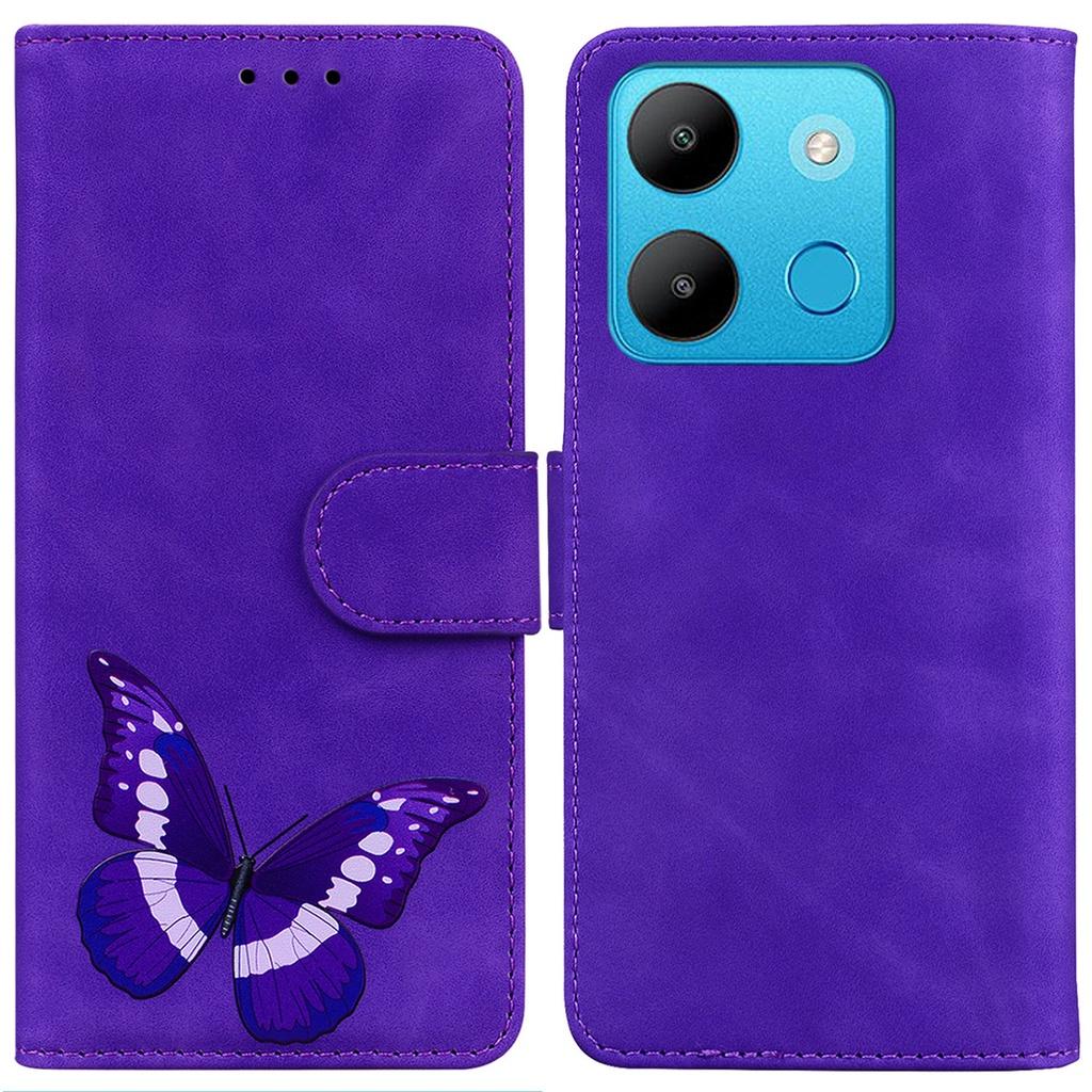 Stylish Tpu+pu Case For Samsung Galaxy A13 Red/black/green/pink/purple/brown