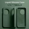 Luxury Liquid Silicone Phone Case For Oneplus 11 10 Pro Soft Case 1+ One Plus 10 Pro 11 Bumper Shockproof Back Cover Accessories