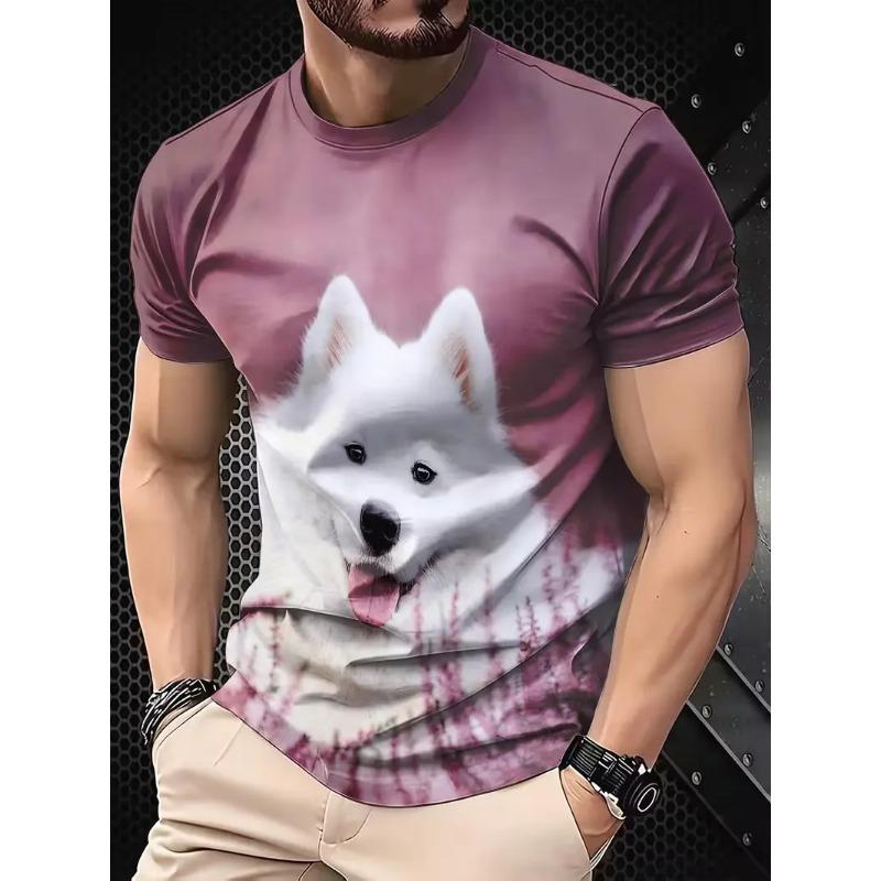 

Мужские повседневные футболки весна-лето S