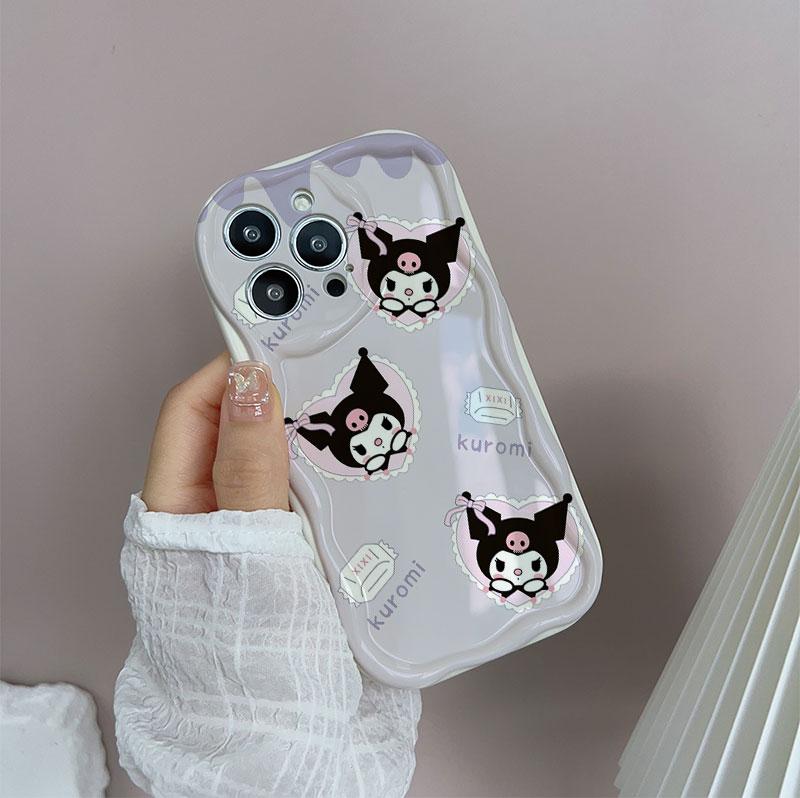 Sanrio Hello Kitty Kuromi Case For Iphone 17 Pro Max 17 Air 16 15 14 13 12 11 Pro Max 16e Plus12 13 mini INS Pochacco Cute Cover